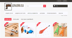 Desktop Screenshot of lenjerii.eu